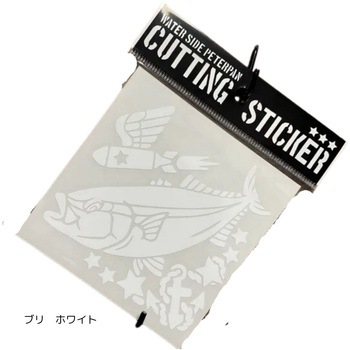 お魚カッティングステッカー WATER SIDE PETERPAN(ウォーターサイドピーターパン)