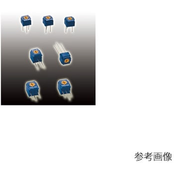 トリマポテンショメータ 1回転型サーメットトリマ CT-6Eシリーズ ニデックコンポーネンツ(旧：日本電産コパル電子)