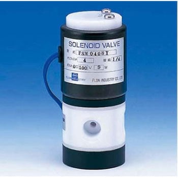 PTFE3方メス電磁弁FSM F-2371シリーズ フロン工業