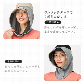 顔と首筋のサンシェード アイメディア