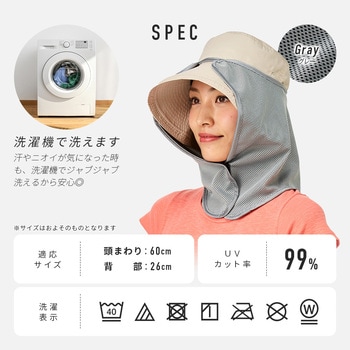 顔と首筋のサンシェード アイメディア