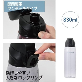 ファストチャージャー PCワンタッチアクアボトル830 パール金属