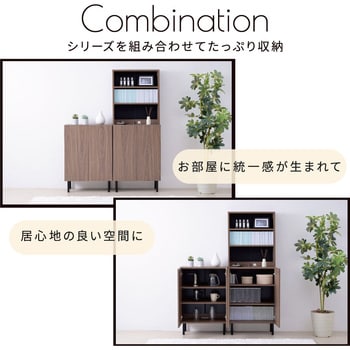FBC-0001 収納棚 扉付き ロータイプ キャビネット 大容量 FBC-0001 収納棚 扉付き ロータイプ キャビネット 大容量