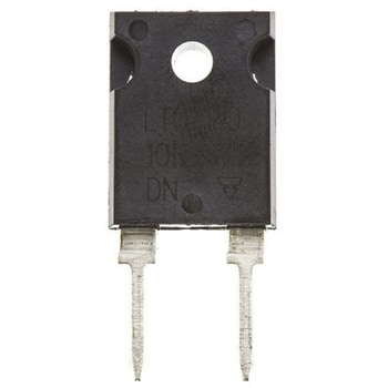 Vishay 厚膜 抵抗器 100W 10Ω ±5%， LTO100F10R00JTE3 VISHAY