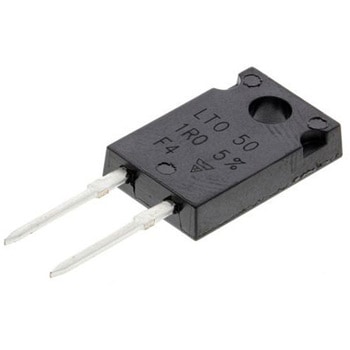 Vishay 厚膜 抵抗器 50W 1Ω ±5%， LTO050F1R000JTE3 VISHAY