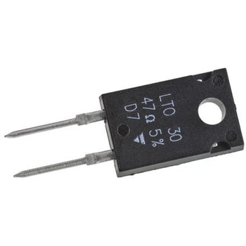 Vishay 厚膜 抵抗器 30W 47Ω ±5%， LTO030F47R00JTE3 VISHAY