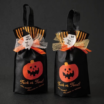 パンプキンハロウィン不織布バッグ HEADS(ヘッズ)