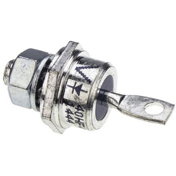 Vishay 回復整流器 整流ダイオード， スタッドカソード， 40A， 400V ねじ取り付け， 2-Pin DO-5 シリコンジャンクション 1.3V VISHAY