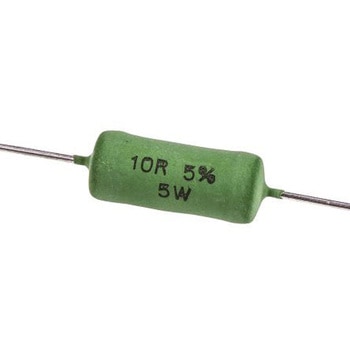 Vishay 巻線 抵抗器 5W 10Ω ±5%， AC05000001009JAC00 VISHAY