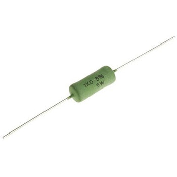Vishay 巻線 抵抗器 5W 1kΩ ±5%， AC05000001001JAC00 - VISHAY