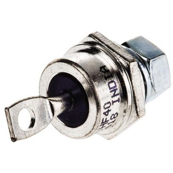 Vishay 回復整流器 整流ダイオード， スタッドカソード， 70A， 400V ねじ取り付け， 2-Pin DO-5 シリコンジャンクション 1.35V VISHAY