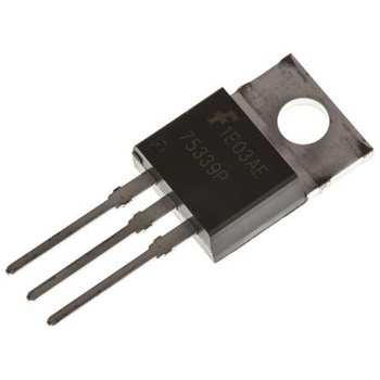 onsemi Nチャンネル MOSFET55 V 75 A スルーホール パッケージTO-220AB 3 ピン onsemi