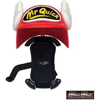 Mr Quick製 バイク用 スマートフォンホルダー バイザー付き MAD MAX(マッドマックス)