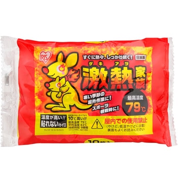 激熱家族 貼れないレギュラー【最高79℃】 アイリスオーヤマ