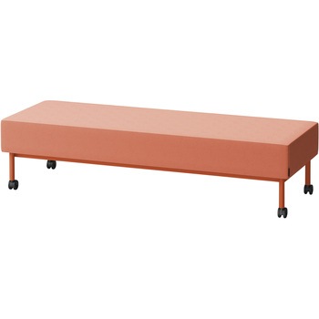 CLソファ 背なし ストレートタイプ キャスター付 W1800 張地C<配送時組立サービス付> - イトーキ