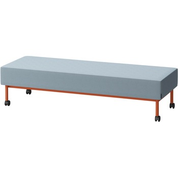 CLソファ 背なし ストレートタイプ キャスター付 W1800 張地C<配送時組立サービス付> - イトーキ