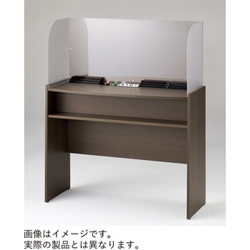 LCシリーズ ライティングテーブル 棚付(情報ボード付・サイドパネル付)<配送時組立サービス付> イトーキ