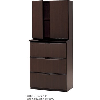 XWシリーズ 両開き扉2段 上段用<配送時組立サービス付> イトーキ