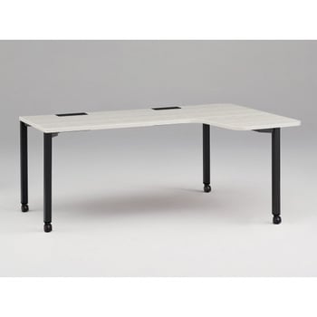 アクトリンク パーソナルテーブル 90度オペレーション レセプションタイプ 右凸 キャスター脚<配送時組立サービス付> - イトーキ