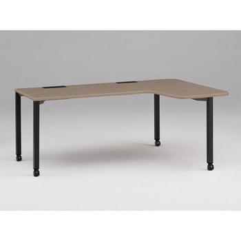 アクトリンク パーソナルテーブル 90度オペレーション レセプションタイプ 右凸 キャスター脚<配送時組立サービス付> - イトーキ