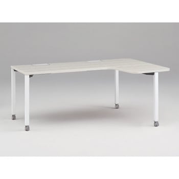 アクトリンク パーソナルテーブル 90度オペレーション レセプションタイプ 右凸 キャスター脚<配送時組立サービス付> - イトーキ