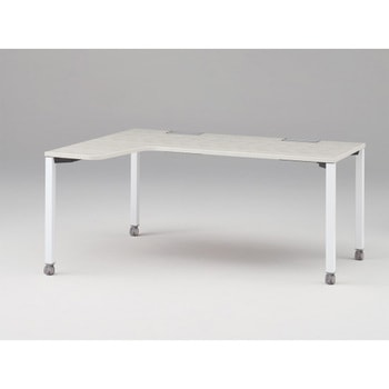 アクトリンク パーソナルテーブル 90度オペレーション(7/4) 左凸 キャスター脚<配送時組立サービス付> イトーキ