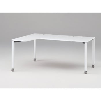 アクトリンク パーソナルテーブル 90度オペレーション(7/4) 左凸 キャスター脚<配送時組立サービス付> イトーキ