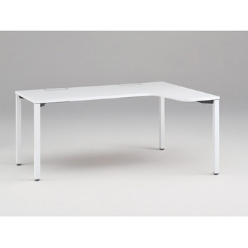 アクトリンク パーソナルテーブル 90度オペレーション(7/4) 右凸 アジャスター脚<配送時組立サービス付> イトーキ
