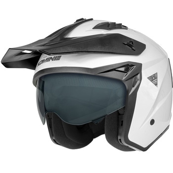 01-173/WHT/XL HK-173 ストリートジェットヘルメット コミネ サイズXL