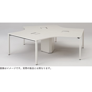 アクトリンク ハブテーブル 120度3WAY W1200×D1200<配送時組立サービス付> イトーキ