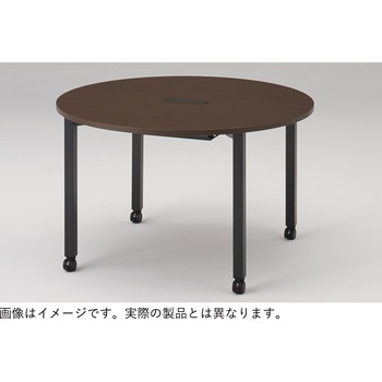 アクトリンク ミーティング 円型 配線キャップ付 キャスター脚<配送時組立サービス付> イトーキ