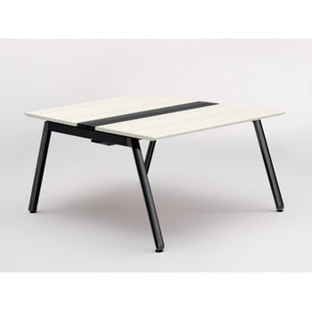 アフィーノ ワークベンチ 両面タイプ 単独型 アルミ塗装脚 W1200×D1400<配送時組立サービス付> イトーキ