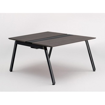 アフィーノ ワークベンチ 両面タイプ 単独型 アルミ塗装脚 W1200×D1400<配送時組立サービス付> イトーキ