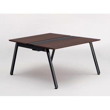 アフィーノ ワークベンチ 両面タイプ 単独型 アルミ塗装脚 W1200×D1400<配送時組立サービス付> イトーキ