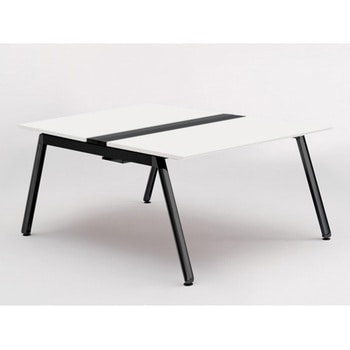 アフィーノ ワークベンチ 両面タイプ 単独型 アルミ塗装脚 W1200×D1600<配送時組立サービス付> イトーキ