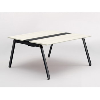 アフィーノ ワークベンチ 両面タイプ 単独型 アルミ塗装脚 W1400×D1400<配送時組立サービス付> イトーキ