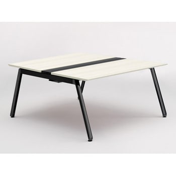 アフィーノ ワークベンチ 両面タイプ 単独型 アルミ塗装脚 W1400×D1600<配送時組立サービス付> イトーキ