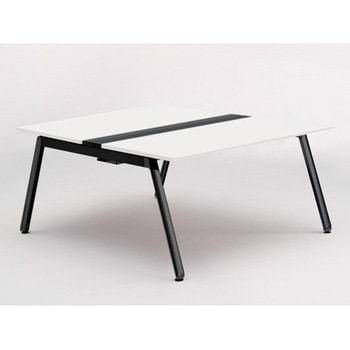 アフィーノ ワークベンチ 両面タイプ 単独型 アルミ塗装脚 W1400×D1600<配送時組立サービス付> イトーキ