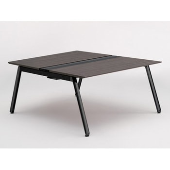 アフィーノ ワークベンチ 両面タイプ 単独型 アルミ塗装脚 W1400×D1600<配送時組立サービス付> イトーキ