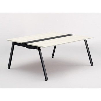 アフィーノ ワークベンチ 両面タイプ 単独型 アルミ塗装脚 W1600×D1400<配送時組立サービス付> イトーキ