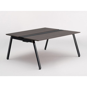 アフィーノ ワークベンチ 両面タイプ 単独型 アルミ塗装脚 W1600×D1400<配送時組立サービス付> イトーキ