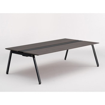 アフィーノ ワークベンチ 両面タイプ 単独型 アルミ塗装脚 W2400×D1400<配送時組立サービス付> イトーキ