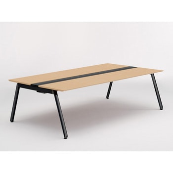 アフィーノ ワークベンチ 両面タイプ 単独型 アルミ塗装脚 W2400×D1400<配送時組立サービス付> イトーキ