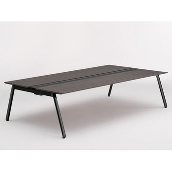 アフィーノ ワークベンチ 両面タイプ 単独型 アルミ塗装脚 W2800×D1600<配送時組立サービス付> イトーキ