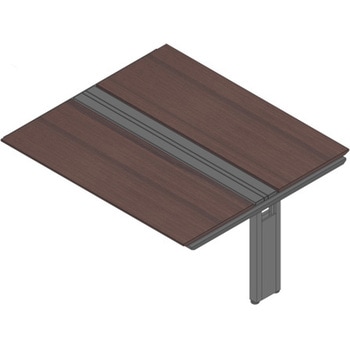 アフィーノ ワークベンチ 両面タイプ 連増セット アルミ塗装脚 W1800×D1400<配送時組立サービス付> イトーキ