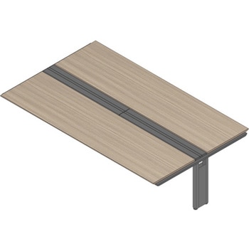 アフィーノ ワークベンチ 両面タイプ 連増セット アルミ塗装脚 W3000×D1600<配送時組立サービス付> イトーキ