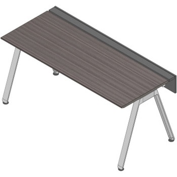 アフィーノ ワークベンチ 片面タイプ 単独型 アルミミラー脚 W1800×D700<配送時組立サービス付> イトーキ