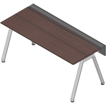 アフィーノ ワークベンチ 片面タイプ 単独型 アルミミラー脚 W1800×D700<配送時組立サービス付> イトーキ