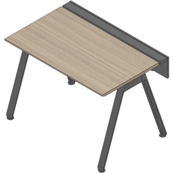 アフィーノ ワークベンチ 片面タイプ 単独型 アルミ塗装脚 W1200×D700<配送時組立サービス付> イトーキ