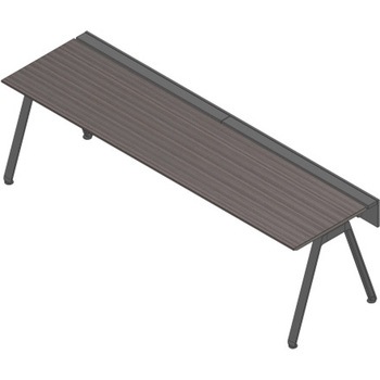 アフィーノ ワークベンチ 片面タイプ 単独型 アルミ塗装脚 W2800×D700<配送時組立サービス付> イトーキ